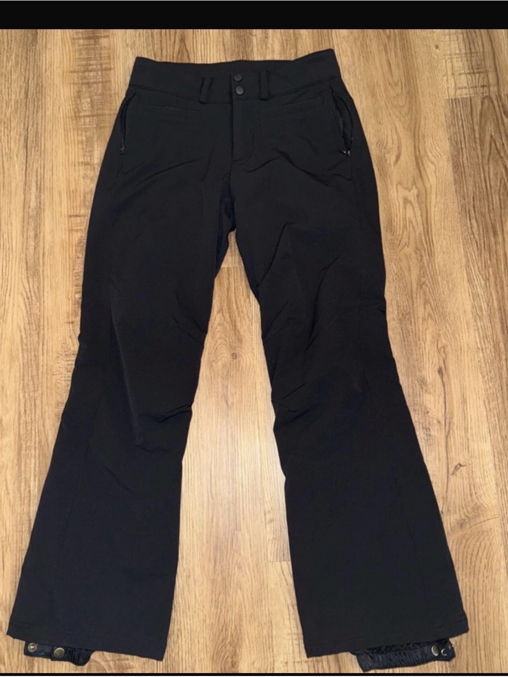 Columbia Sportswear Soft Shell Women’s Small Black Lined Ski Pants RN#69724 NWOT